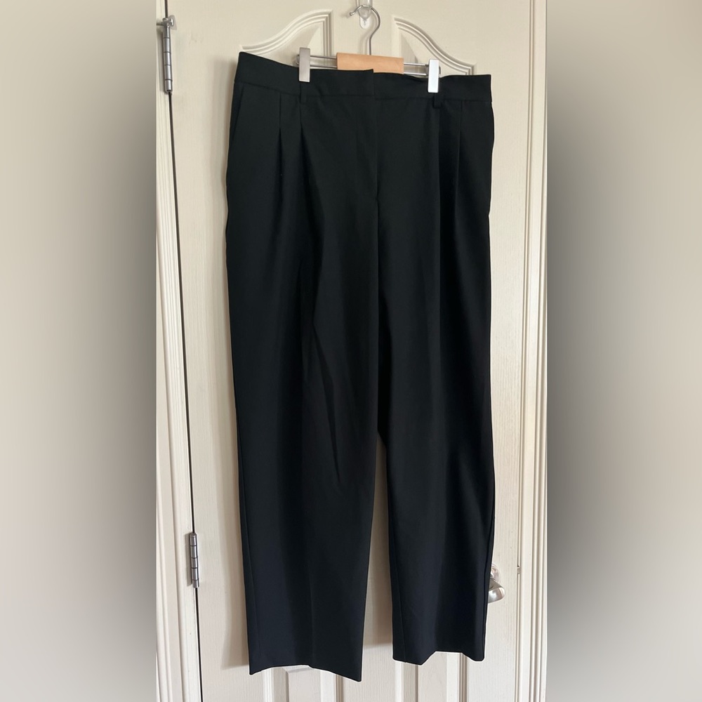 Rachel Zoe Black Dress Pants. Wide leg bootcut Size 14
